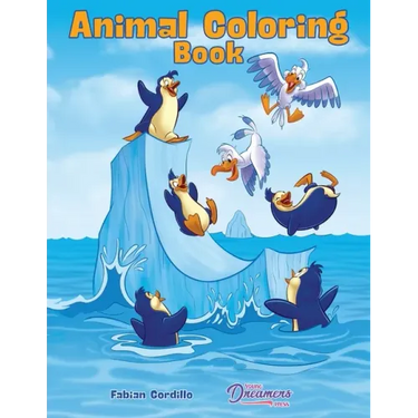 Animal Coloring Book: Kids Coloring Book Ages 4-8, 9-12