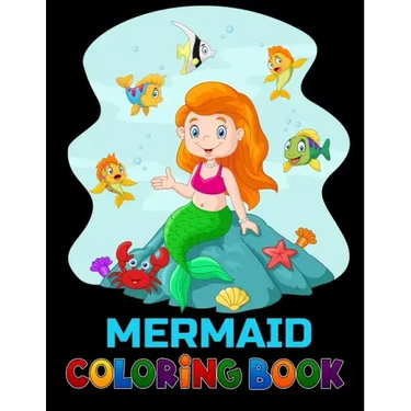 Mermaid coloring book: 50 pictures for Kids to colour