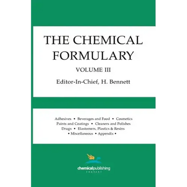 The Chemical Formulary, Volume 3