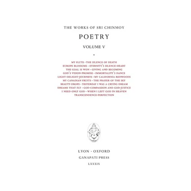 Sri Chinmoy: Poetry V