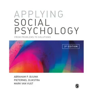 Applying Social Psychology