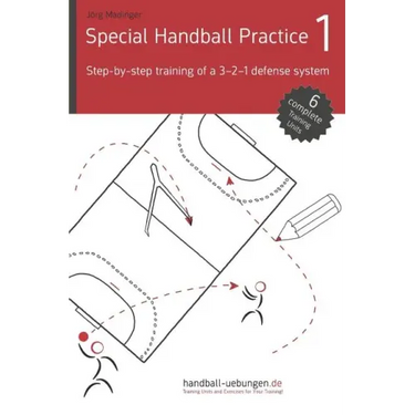 Special Handball Practice 1 - Step-by-step training of a 3-2-1 defense system