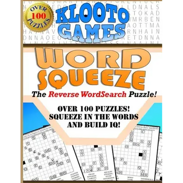 KLOOTO Games WORD SQUEEZE: The Reverse WordSearch Puzzle!