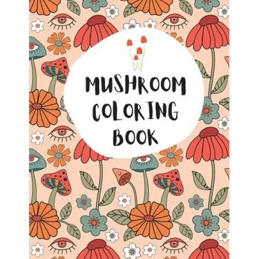 Mushroom Coloring Book