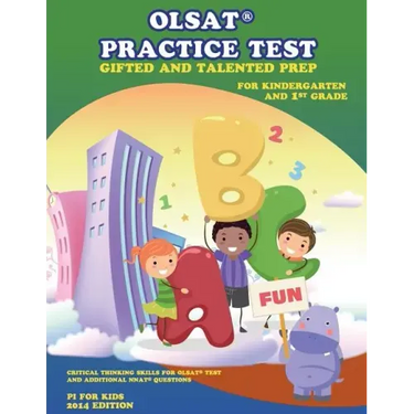 OLSAT Practice Test Gifted and Talented Prep for Kindergarten and 1st Grade: OLSAT Test Prep and Additional NNAT Questions