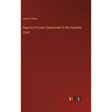 Reports of Cases Determined in the Supreme Court