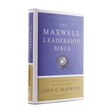 Niv, Maxwell Leadership Bible, 3rd Edition, Hardcover, Comfort Print