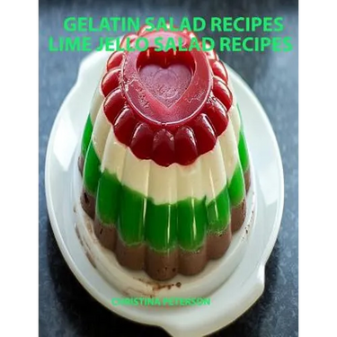Gelatin Salad Recipes, Lime Jello Salad Recipes: Every page has space for notes, Colorful and delicious additions to family dinners or brunches