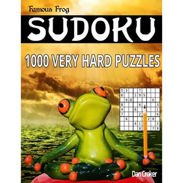 Famous Frog Sudoku 1,000 Very Hard Puzzles: A Brain Yoga Series Book