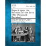 Report Upon the Revision of the Laws 1933 (Proposed Revision)