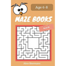 MAZE Book for Kids Ages 6-8 Book III: 50 Maze Puzzle Games to Boost Kids' Brain, Pocket Size 6x9 Inch, Large Print