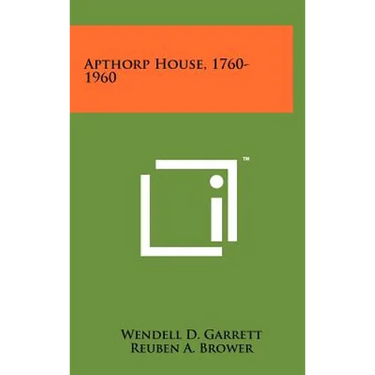 Apthorp House, 1760-1960