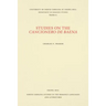 Studies on the Cancionero de Baena