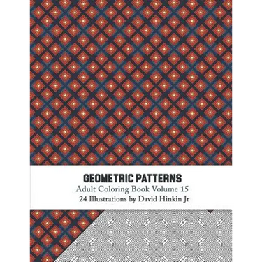 Geometric Patterns - Adult Coloring Book Vol. 15