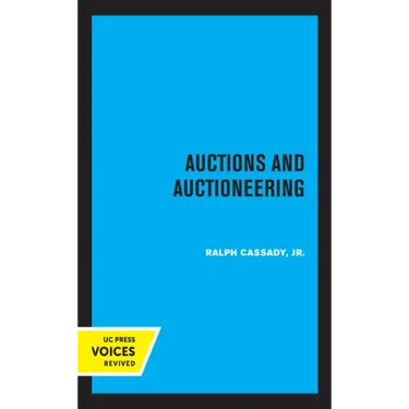 Auctions and Auctioneering