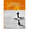 College Physics Textbook Equity Edition Volume 2 of 3: Chapters 13 - 24