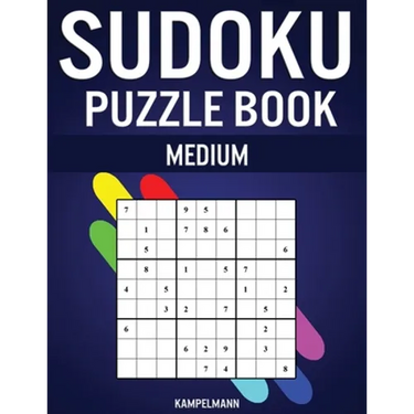 Sudoku Puzzle Book Medium: 300 Medium Difficulty Sudokus with Solutions
