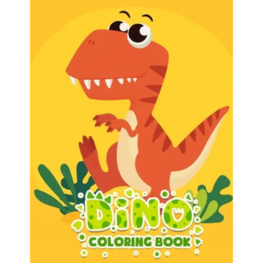 Dino Coloring book: Great Gift for kids, from 4 to 8 years old
