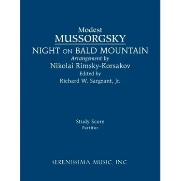 Night on Bald Mountain: Study score