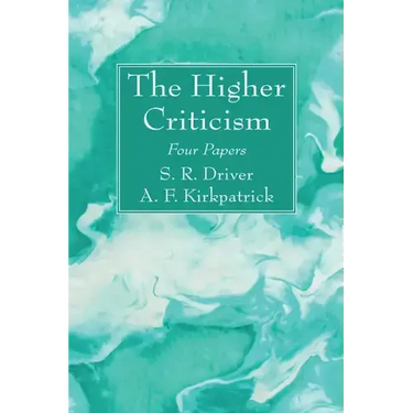 The Higher Criticism