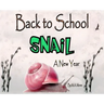 Back to School Snail - A New Year