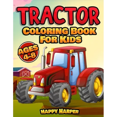 Tractor Coloring Book