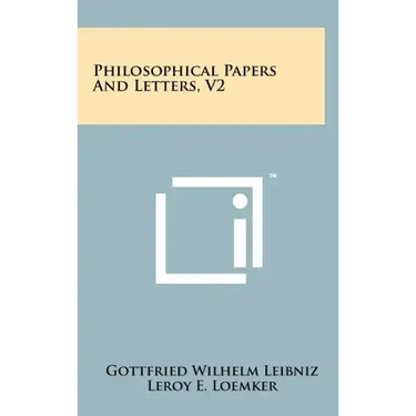 Philosophical Papers And Letters, V2