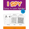 I Spy Games to Learn Alphabet for Kids 4-8 Ages: Tracing, Find, Mazes, A to Z Letter Recognition Activity Workbook