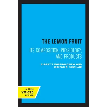 The Lemon Fruit: Its Composition, Physiology, and Products
