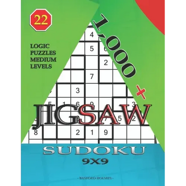 1,000 + sudoku jigsaw 9x9: Logic puzzles medium levels