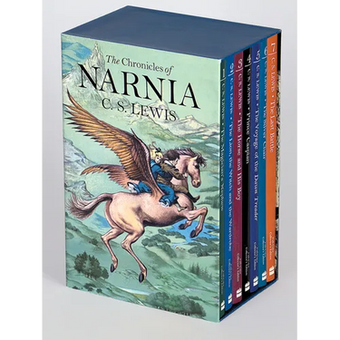 The Chronicles of Narnia Full-Color Paperback 7-Book Box Set: The Magician's Nephew, the Lion, the Witch and the Wardrobe, the Horse and His Boy, Prin