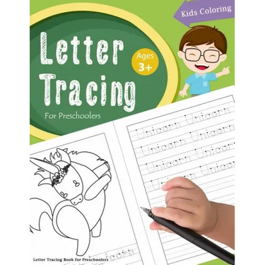 Letter Tracing Book for Preschoolers: Letter Tracing Books for Kids Ages 3-5, Letter Tracing Workbook, Alphabet Writing Practice.Learning the easy wor