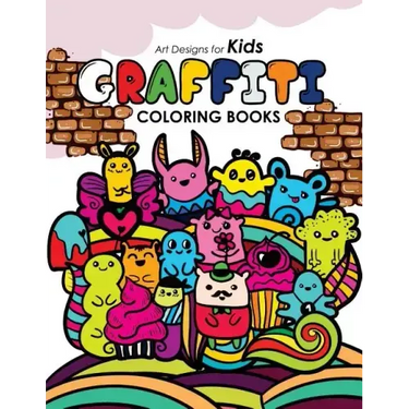 Graffiti Coloring book for Kids
