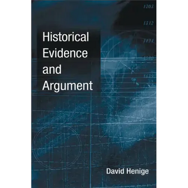 Historical Evidence and Argument