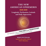 The New American Ephemeris 2020-2030: Longitude, Declination & Latitude