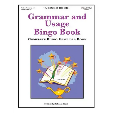Grammar and Usage Bingo Book: Complete Bingo Game In A Book