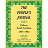 The People's Journal, Pickens, South Carolina, 1894-1903, Historical and Genealogical Abstracts