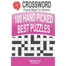 Crossword - 100 Puzzles for Seniors: Volume #3