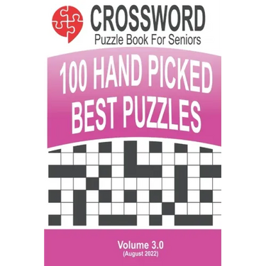 Crossword - 100 Puzzles for Seniors: Volume #3