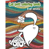 Cat butt coloring book: for adult