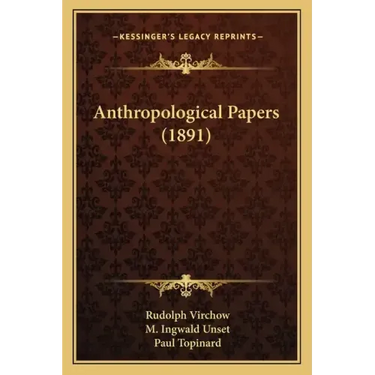 Anthropological Papers (1891)