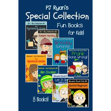 A PJ Ryan Special Collection: 8 Fun Short Stories For Kids Who Like Mysteries and Pranks!
