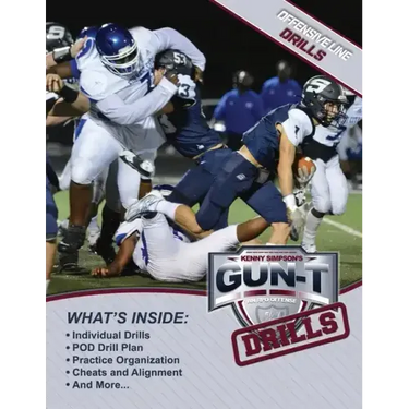 Gun T Offensive Line Drill Book