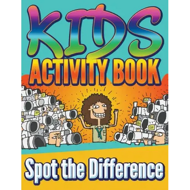 Kids Activity Book: Spot the Difference