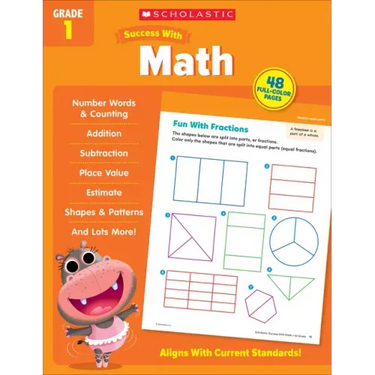 Scholastic Success with Math Grade 1 Workbook