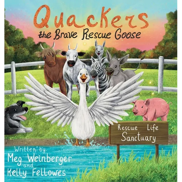 Quackers the Brave Rescue Goose
