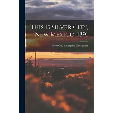 This is Silver City, New Mexico, 1891