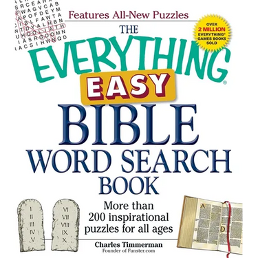 The Everything Easy Bible Word Search Book: More Than 200 Inspirational Puzzles for All Ages