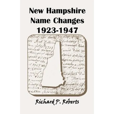 New Hampshire Name Changes, 1923-1947