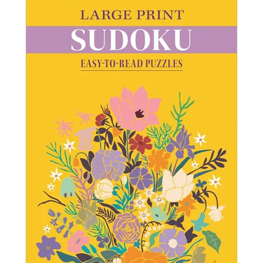 Large Print Sudoku: Easy-To-Read Puzzles